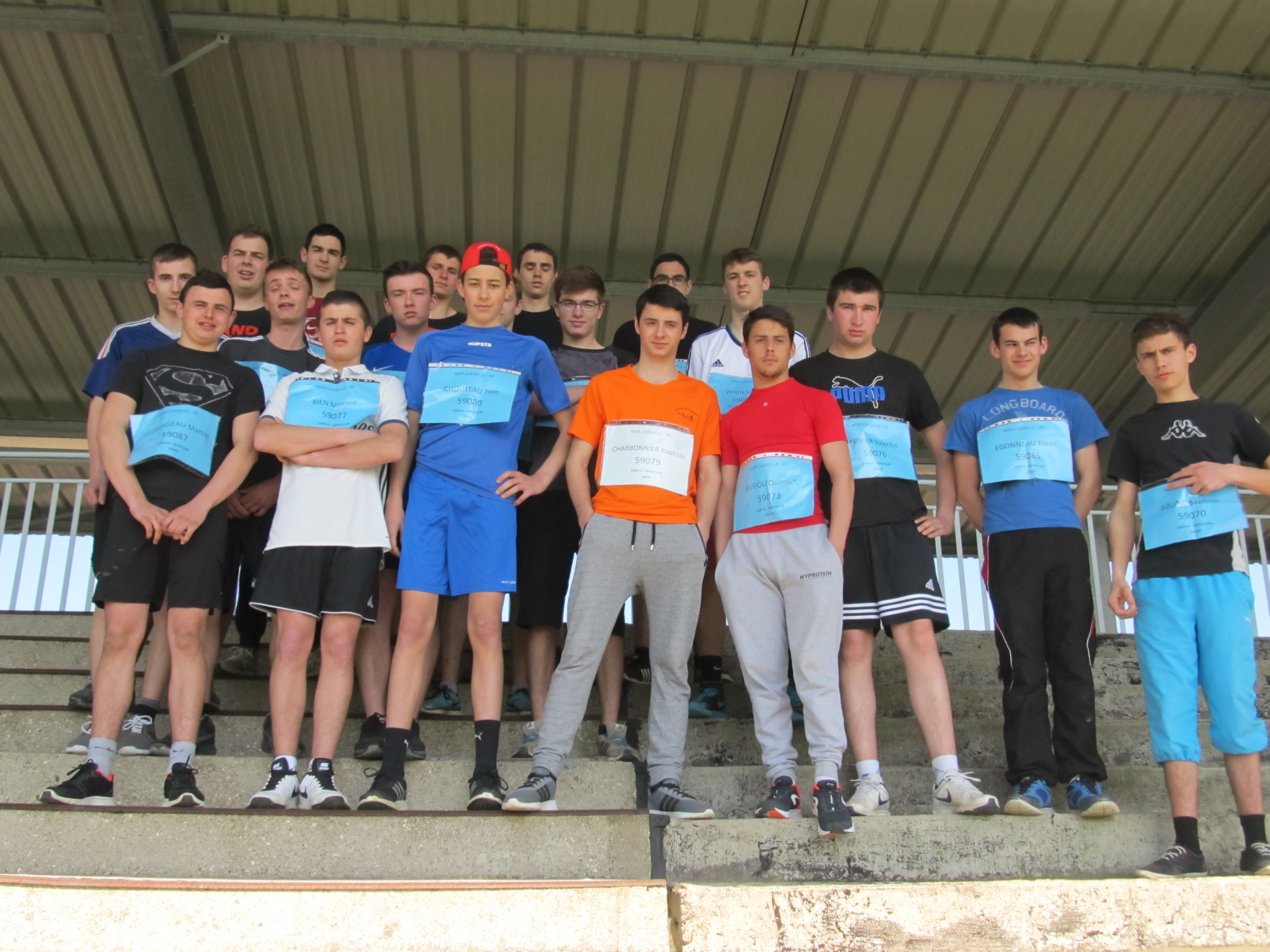 MFR-CFA Chemillé : Les Bac Pro participent au cross régional des MFR !