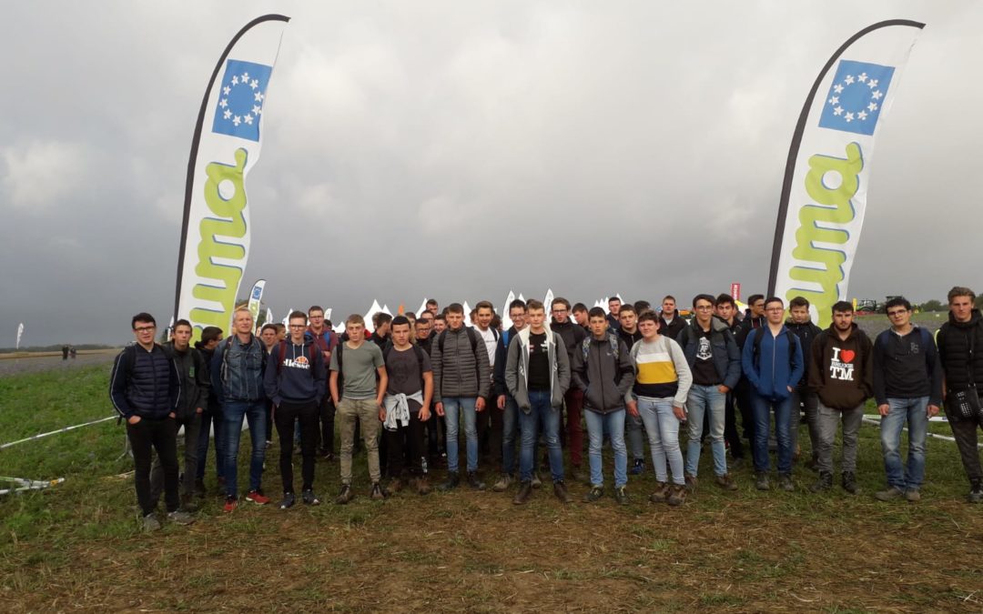 MFR-CFA Chemillé : Visite du salon MécaSol