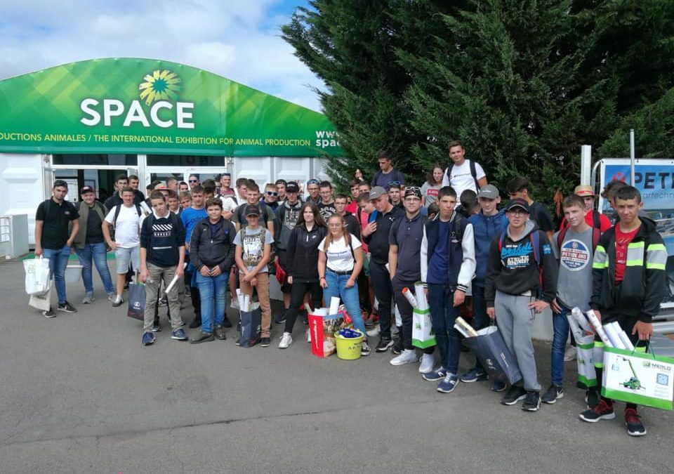 MFR-CFA Chemillé : Visite du SPACE
