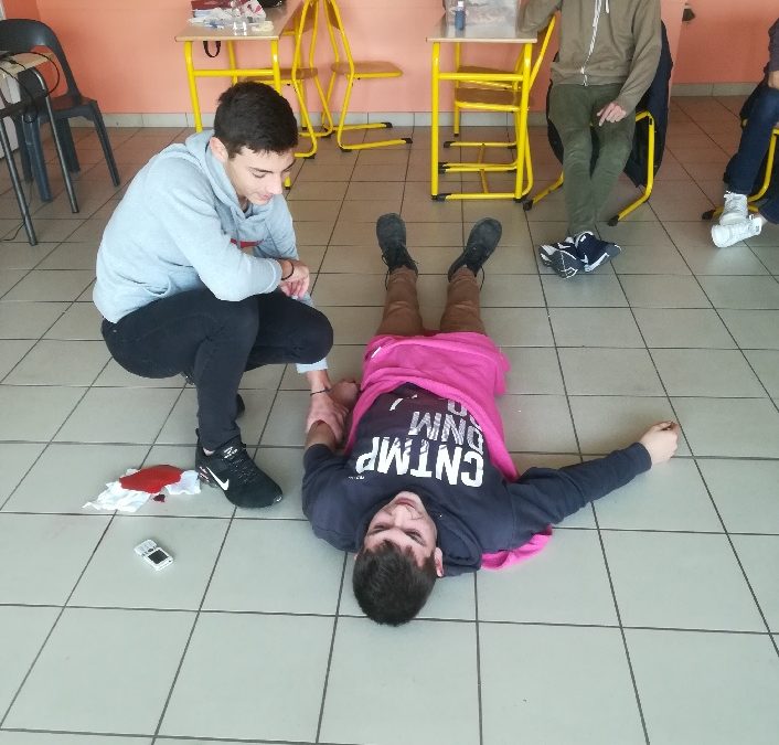 MFR-CFA Chemillé : Formation SST pour les élèves de 2nde et CAPa 1