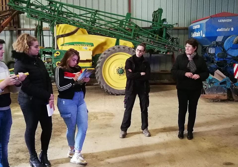 MFR-CFA Chemillé : Visite d&rsquo;une exploitation porcine