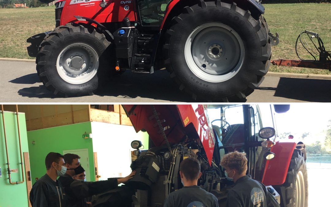 MFR-CFA Chemillé : Partenariat Massey Fergusson