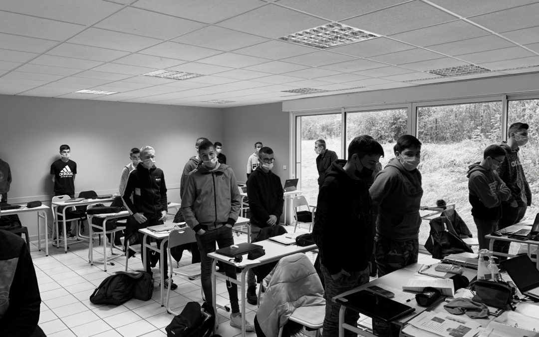 MFR-CFA Chemillé : Hommage à Samuel Paty